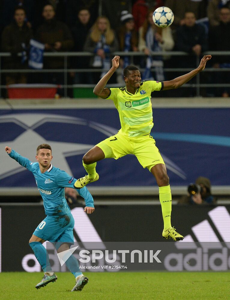 UEFA Champions League. Gent vs. Zenit