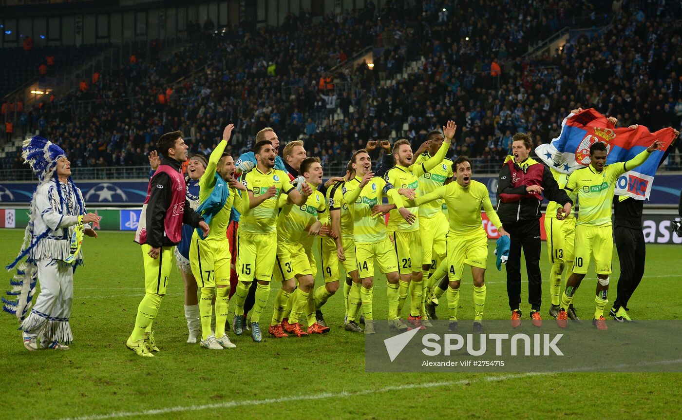 UEFA Champions League. Gent vs. Zenit