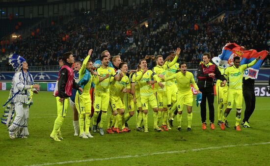 UEFA Champions League. Gent vs. Zenit