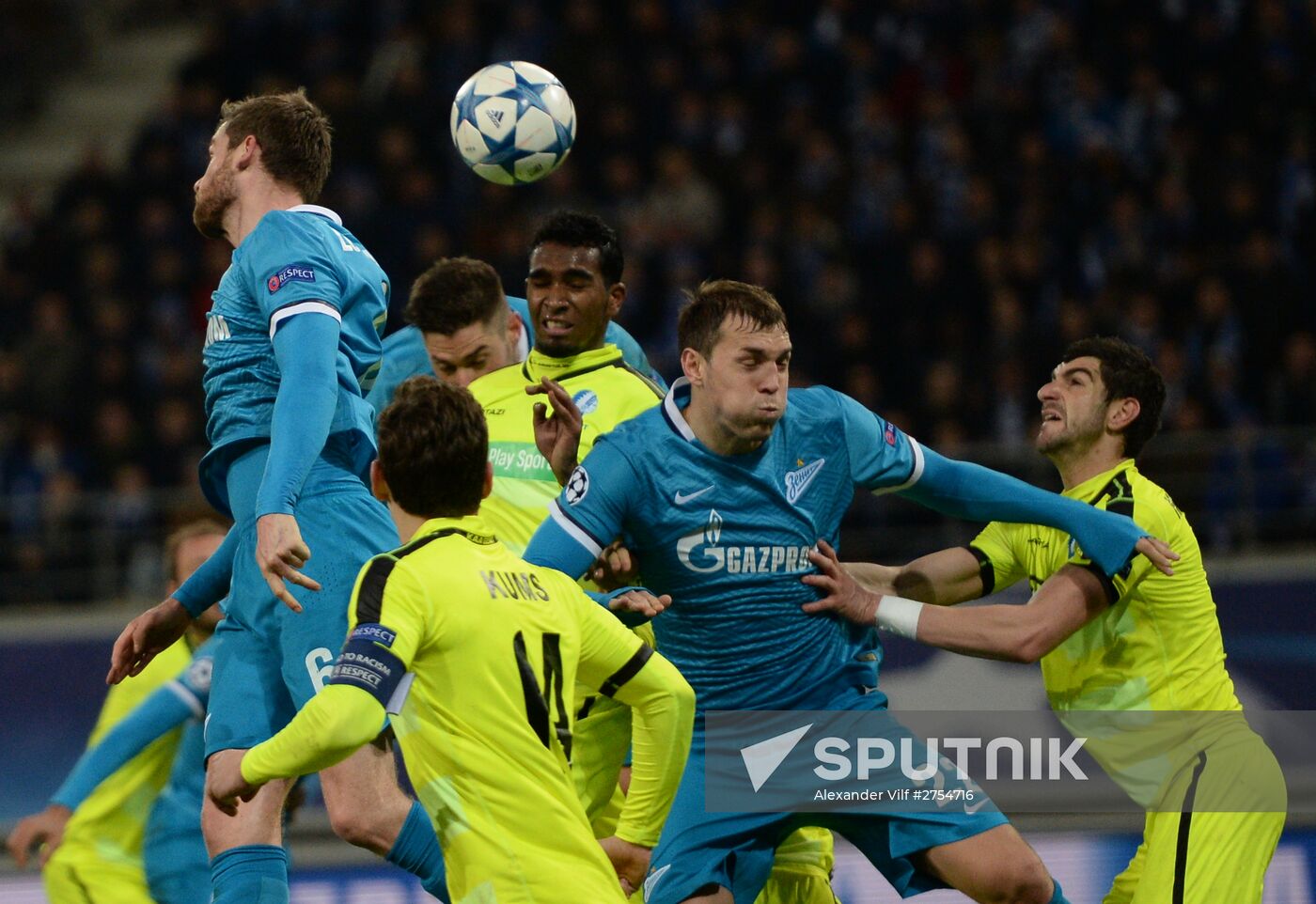 UEFA Champions League. Gent vs. Zenit