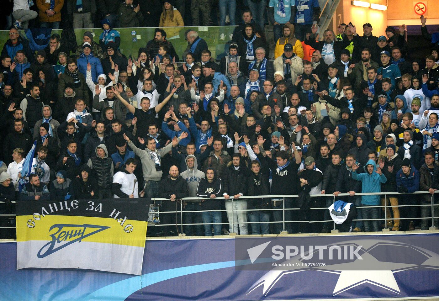 UEFA Champions League. Gent vs. Zenit