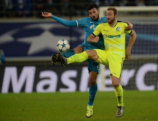 UEFA Champions League. Gent vs. Zenit
