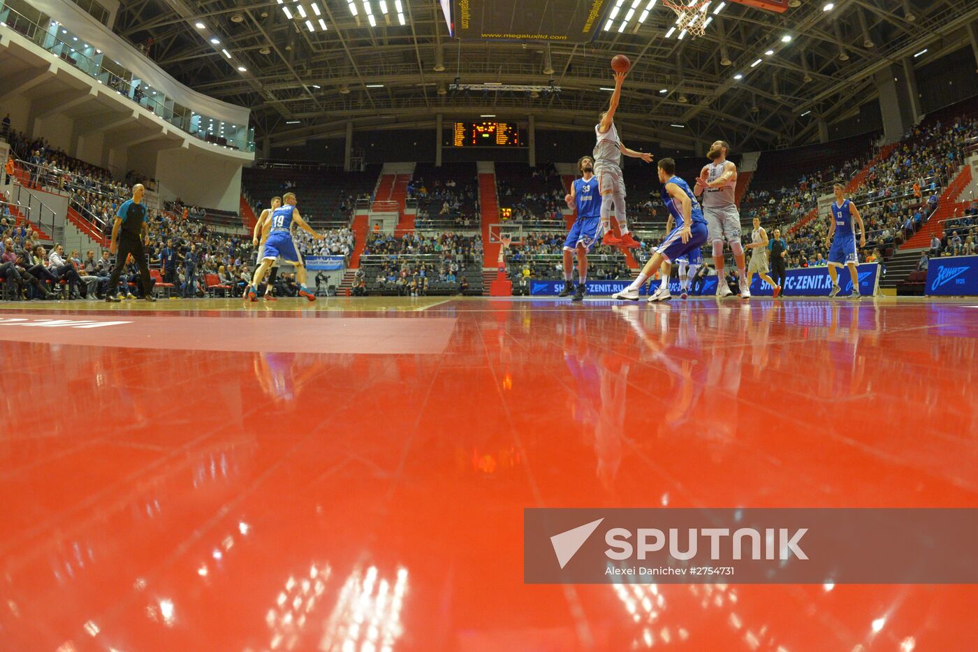 Eurocup Basketball. Zenit vs. Lietuvos Rytas