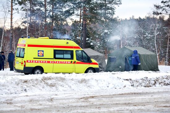 EMERCOM drills in Irkutsk Region