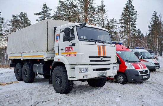 EMERCOM drills in Irkutsk Region