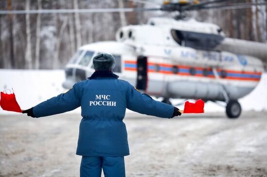 EMERCOM drills in Irkutsk Region