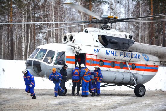 EMERCOM drills in Irkutsk Region