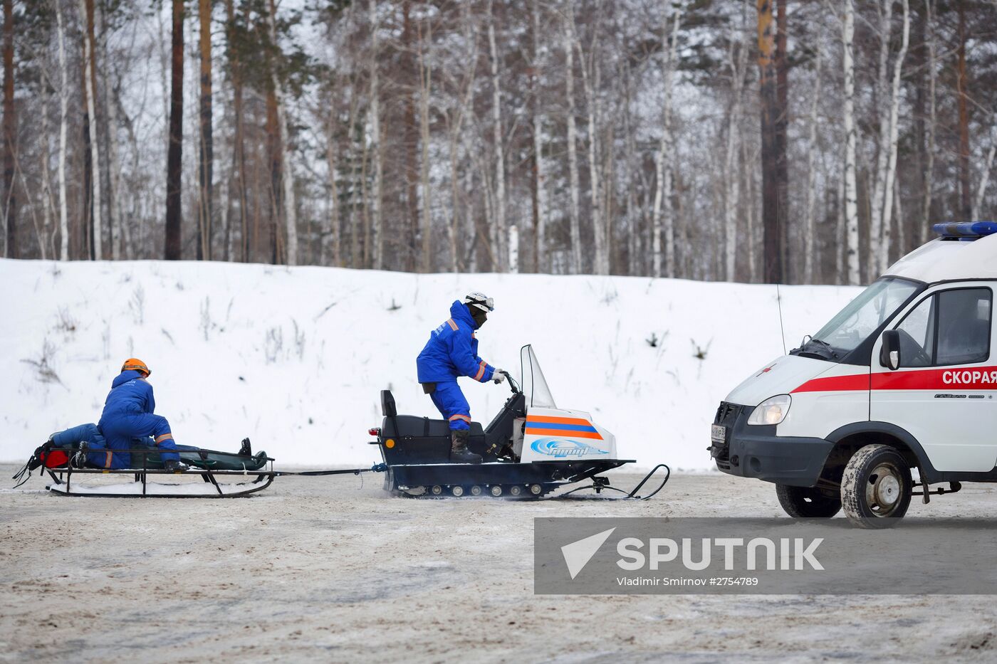 EMERCOM drills in Irkutsk Region