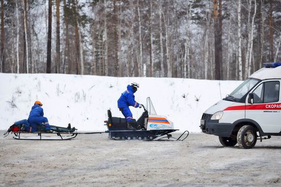 EMERCOM drills in Irkutsk Region