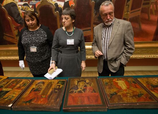 St. Petersburg and Leningrad Region FSS transferred 19 icons to Russian Museum