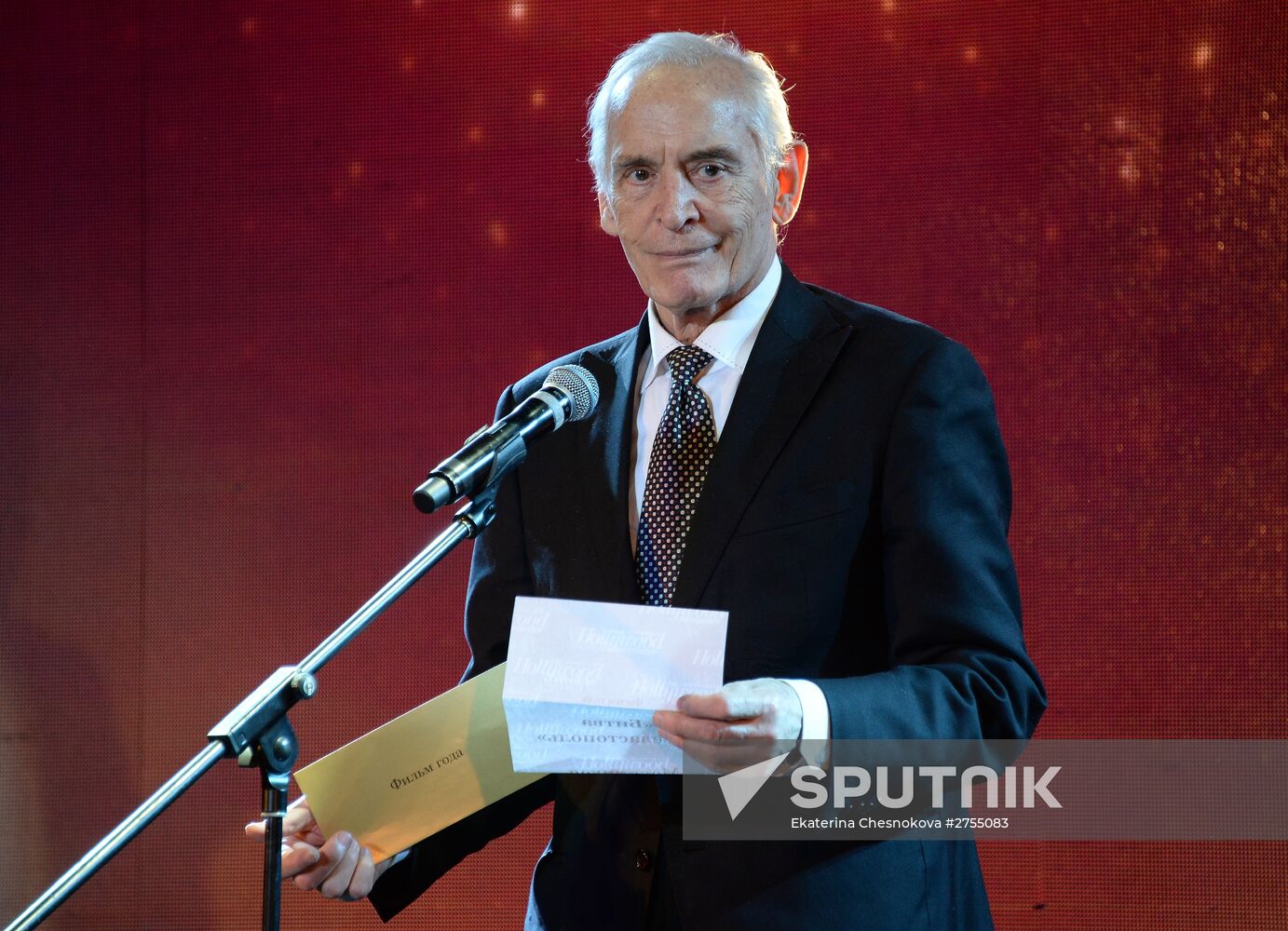 Hollywood Reporter Award ceremony in Moscow