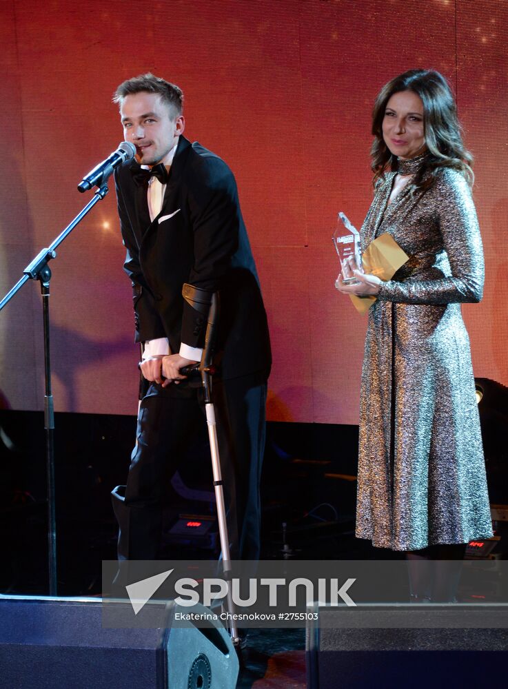 Hollywood Reporter Award ceremony in Moscow
