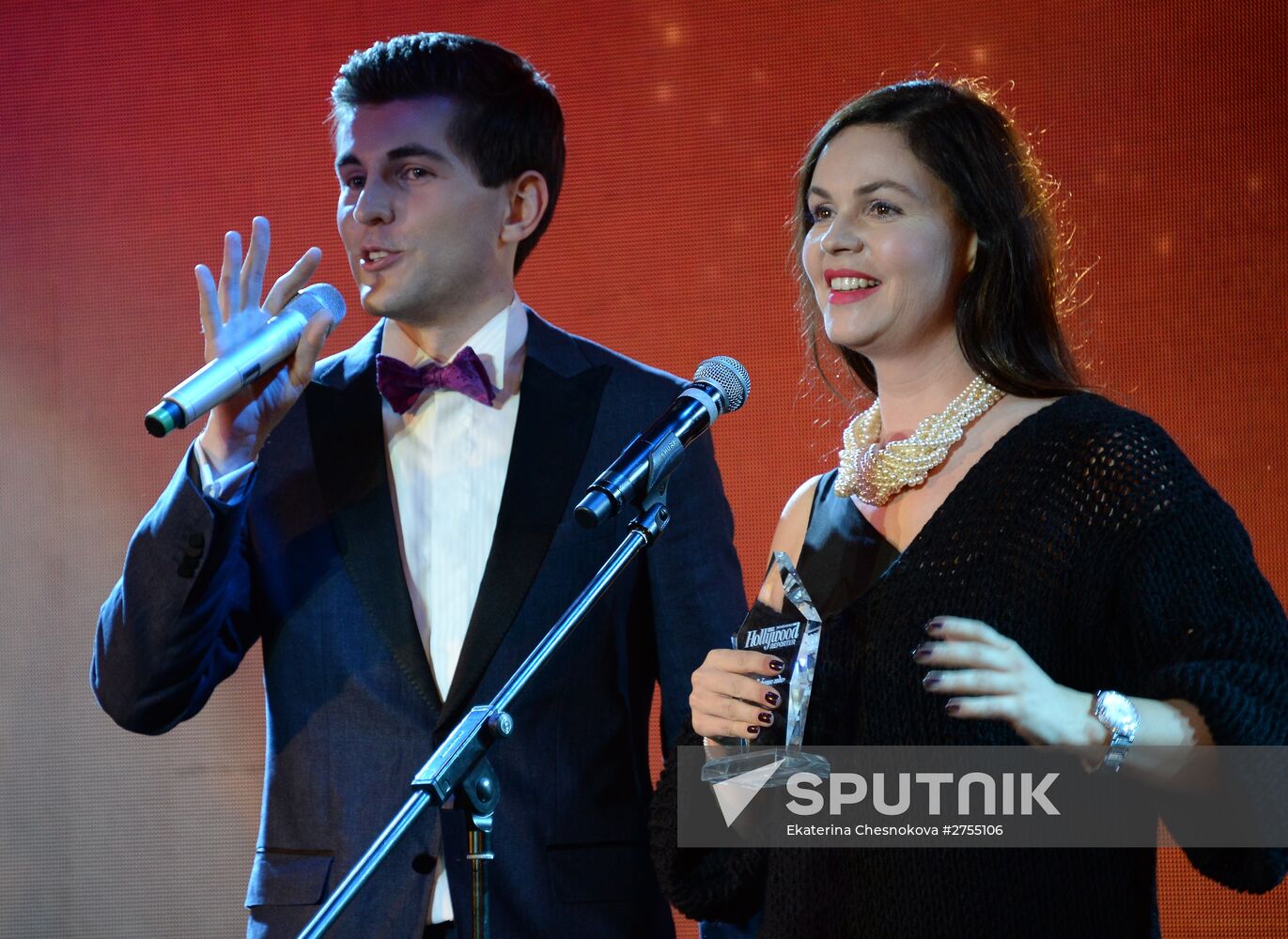 Hollywood Reporter Award ceremony in Moscow