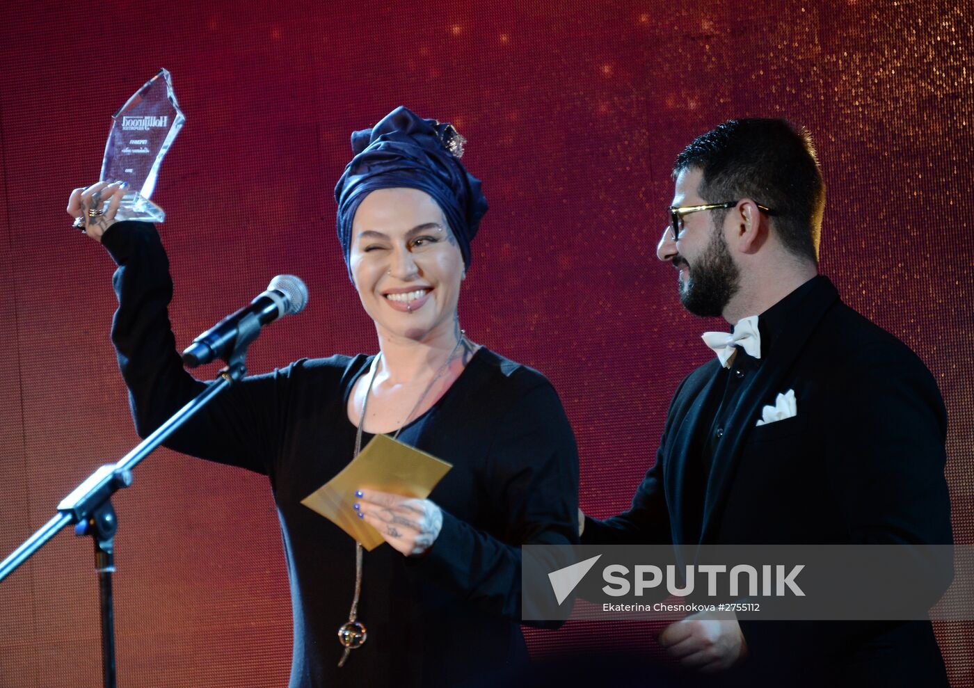 Hollywood Reporter Event of the Year award ceremony in Moscow