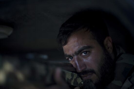 Assyrian "Sotoro" self-defense forces in al-Qamishli