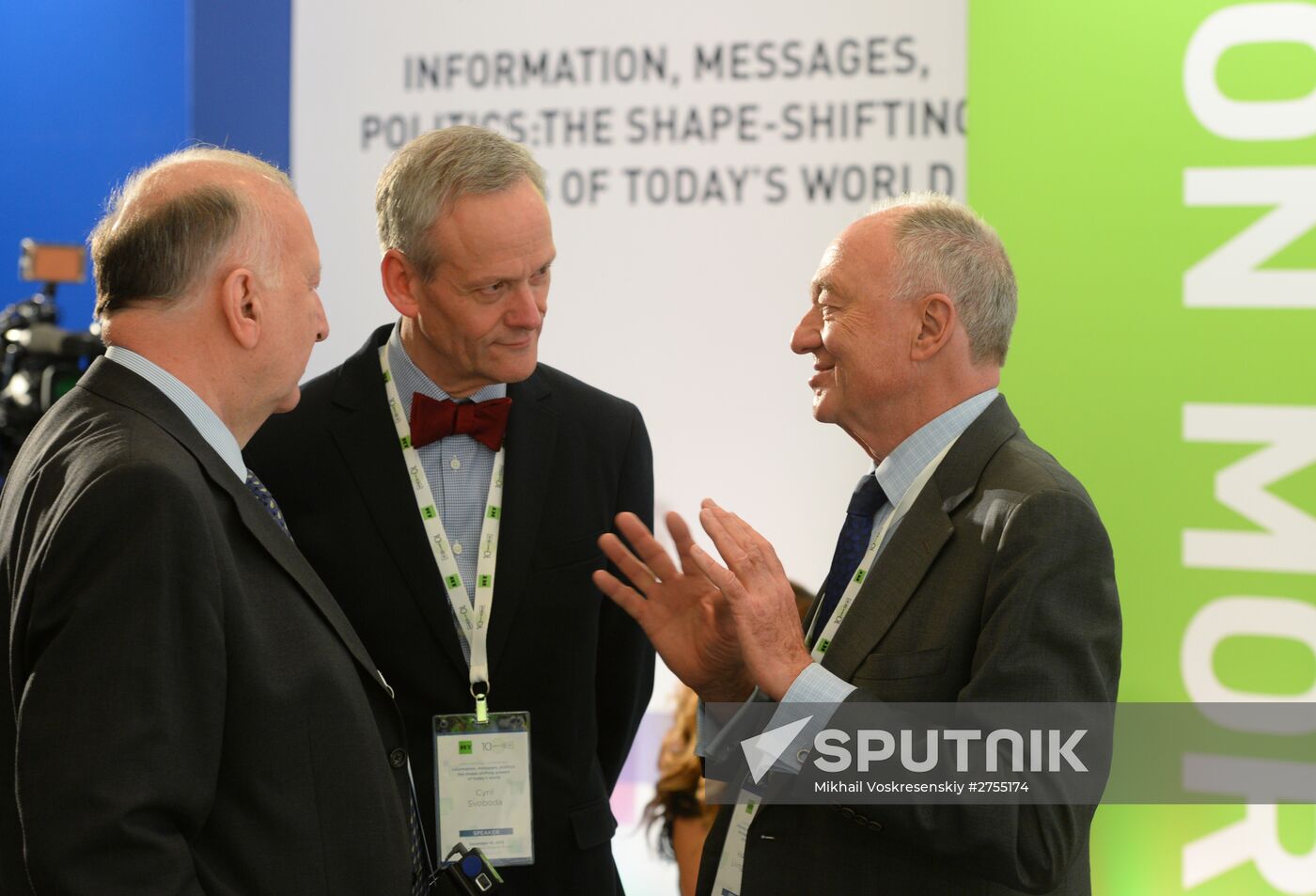 RT conference "Information, messages, politics: the shape-shifting powers of today's world"