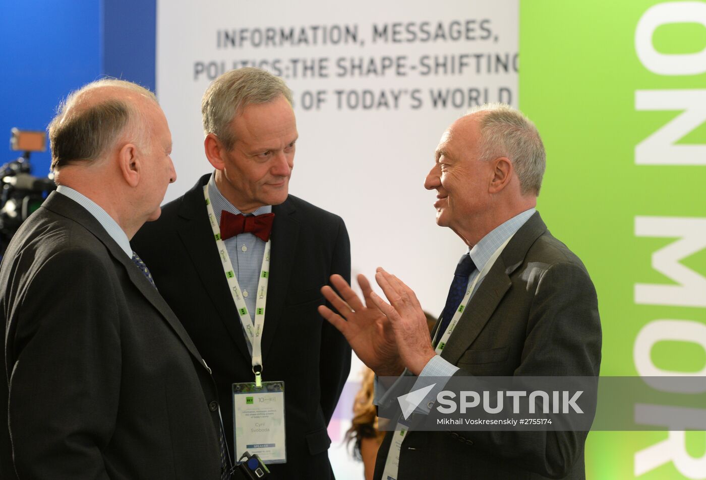 RT conference "Information, messages, politics: the shape-shifting powers of today's world"