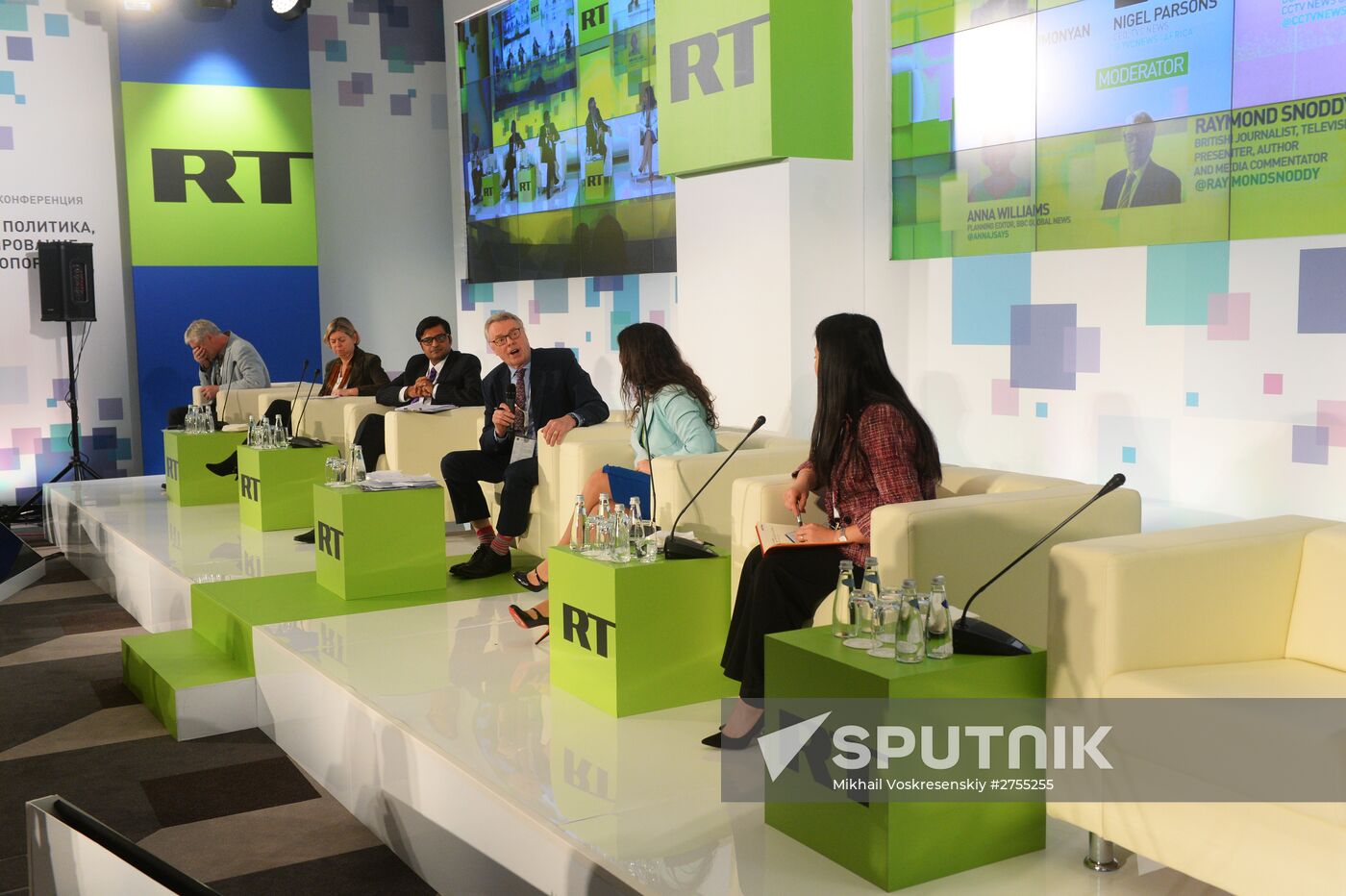 RT Conference "Information, messages, politics: The shape-shifting powers of today's world"