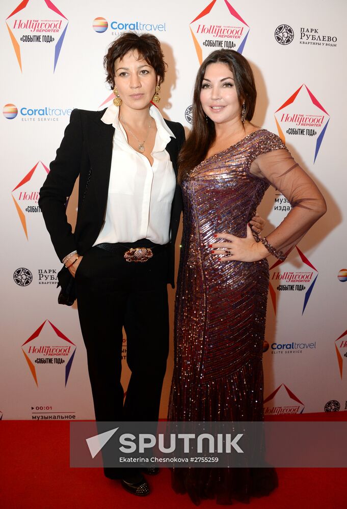 Hollywood Reporter Award ceremony in Moscow