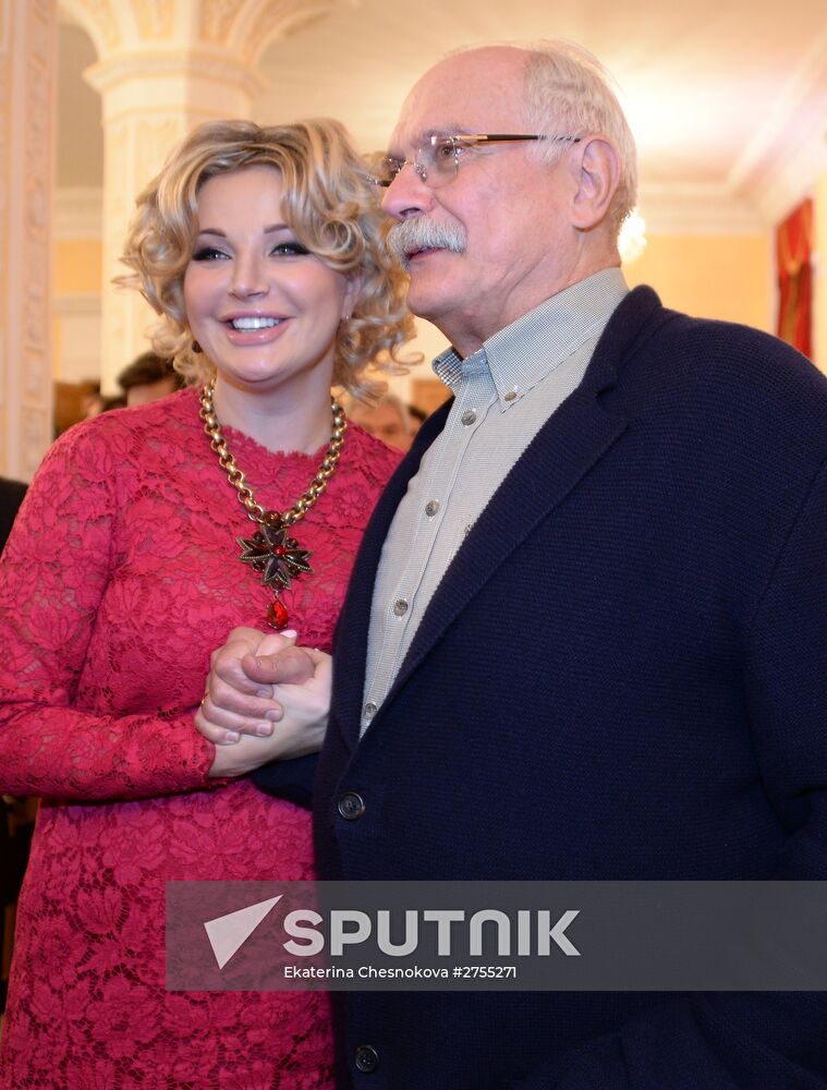 Hollywood Reporter Award ceremony in Moscow
