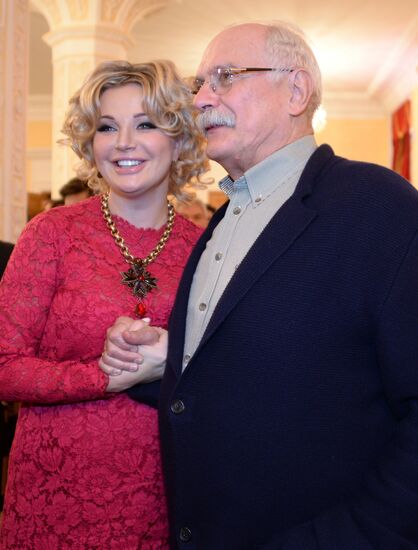 Hollywood Reporter Award ceremony in Moscow