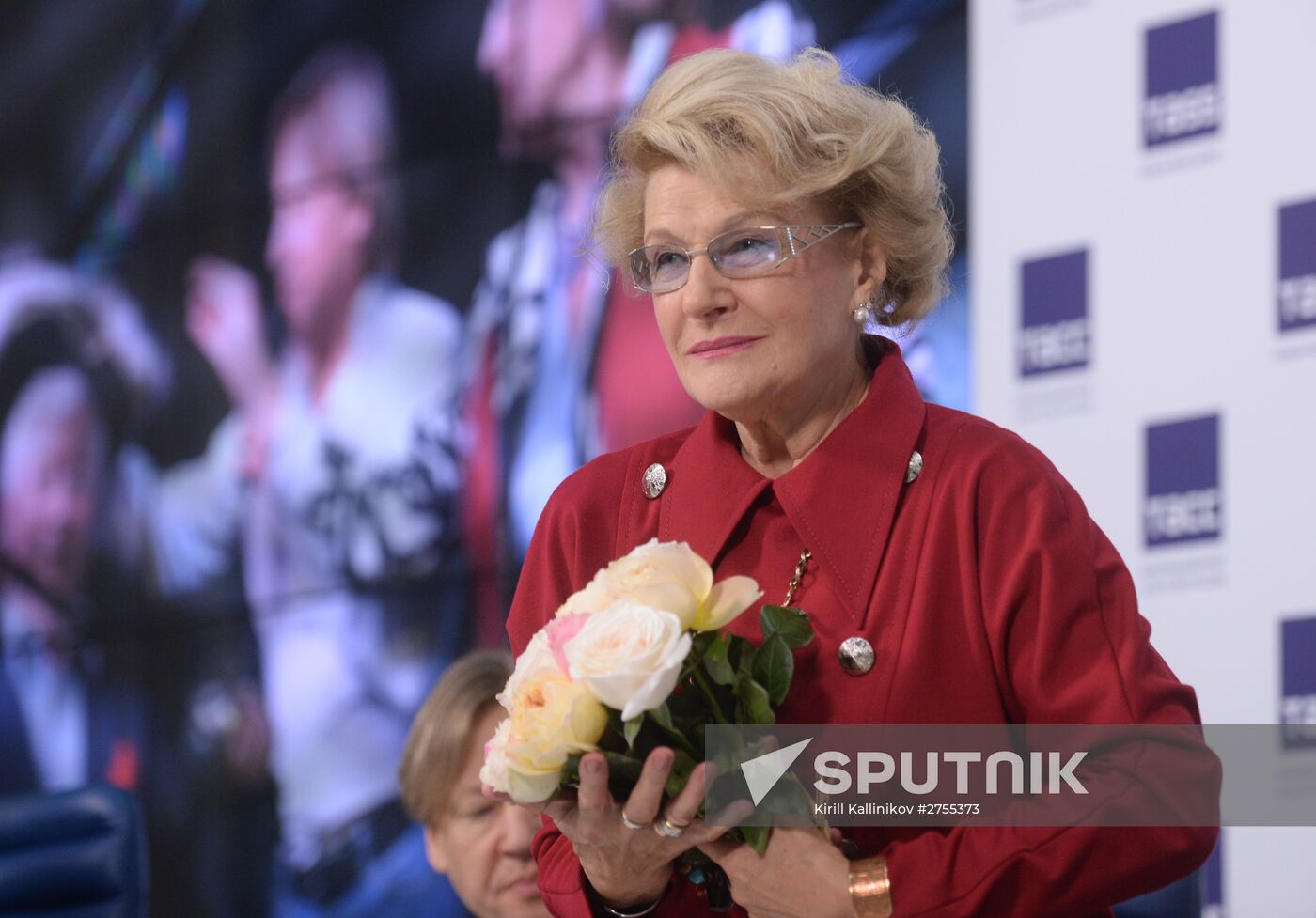 News conference on "Naval cadets-1787" project start and film director Druzhinina's 80th anniversary
