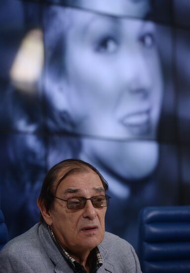 News conference on "Naval cadets-1787" project start and film director Druzhinina's 80th anniversary