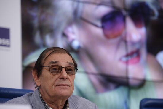 News conference on "Naval cadets-1787" project start and film director Druzhinina's 80th anniversary