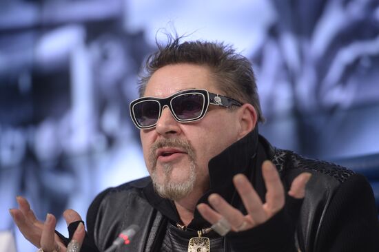 News conference on "Naval cadets-1787" project start and film director Druzhinina's 80th anniversary