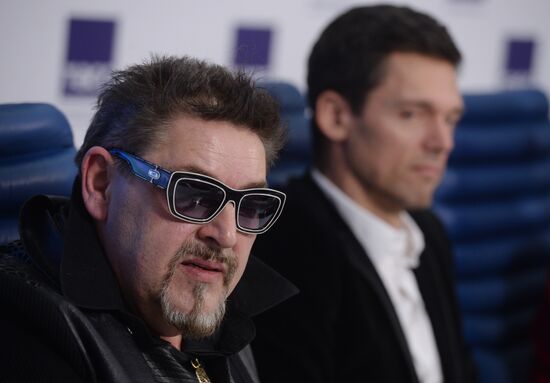 News conference on "Naval cadets-1787" project start and film director Druzhinina's 80th anniversary