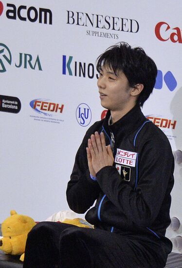 Figure skating. ISU Grand Prix Final. Men's singles. Short Program