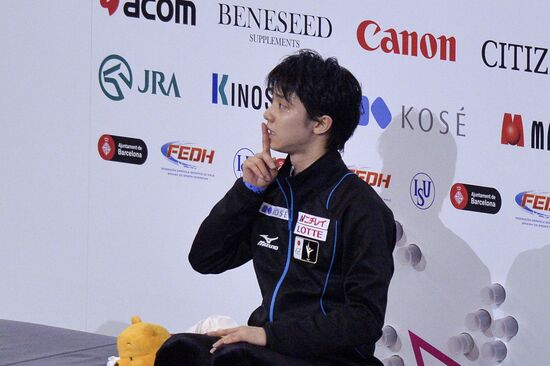 Figure skating. ISU Grand Prix Final. Men's singles. Short Program