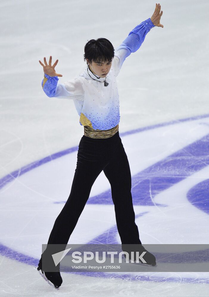 Figure skating. ISU Grand Prix Final. Men's singles. Short Program