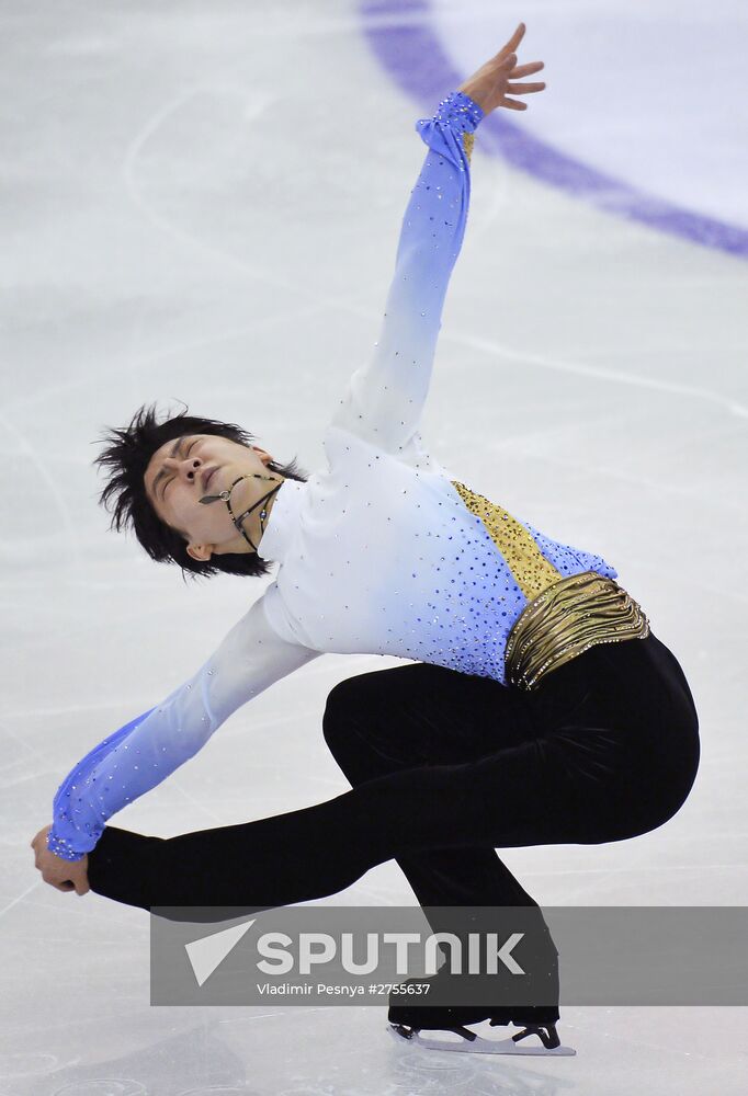 Figure skating. ISU Grand Prix Final. Men's singles. Short Program