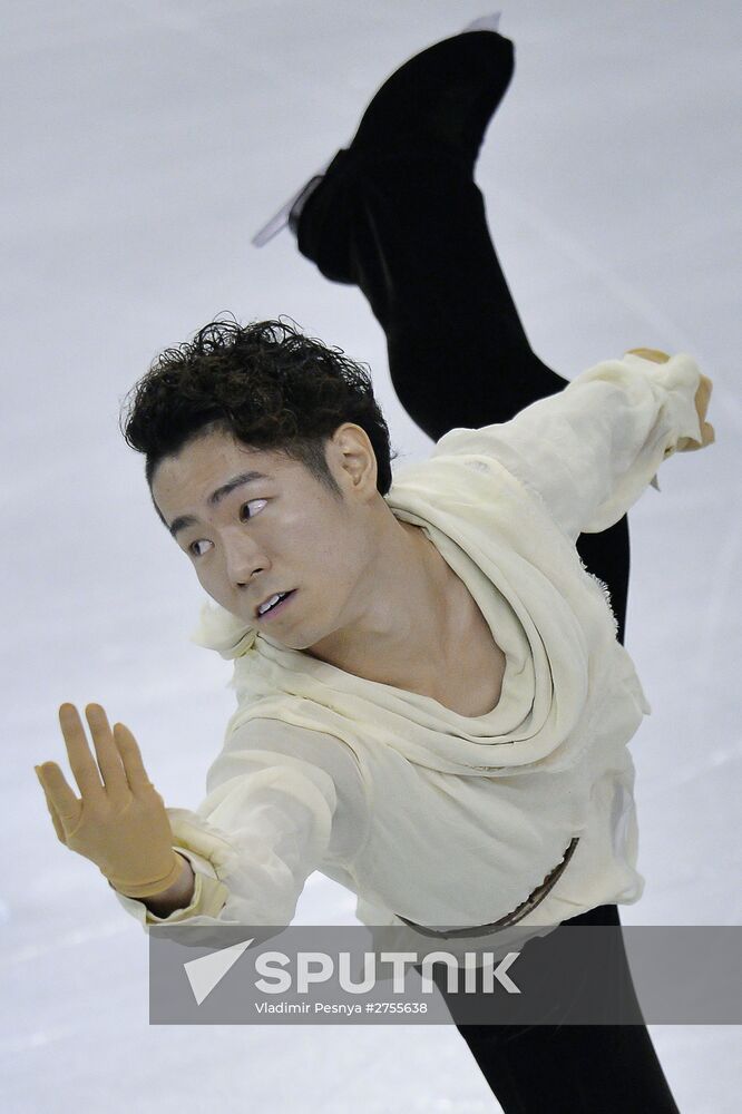 Figure skating. ISU Grand Prix Final. Men's singles. Short Program