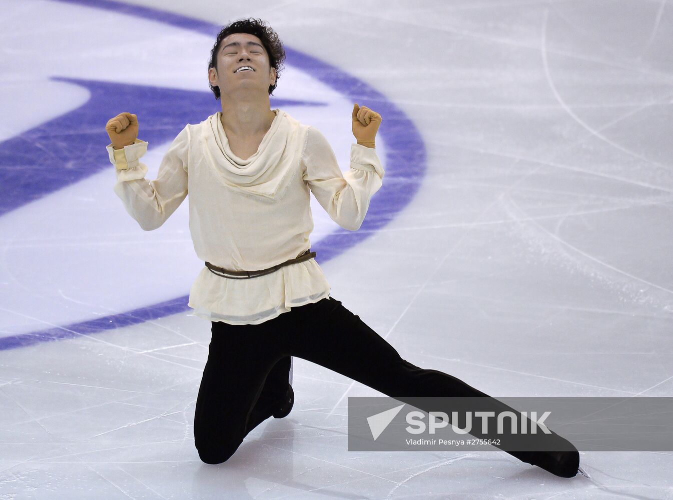 Figure skating. ISU Grand Prix Final. Men's singles. Short Program