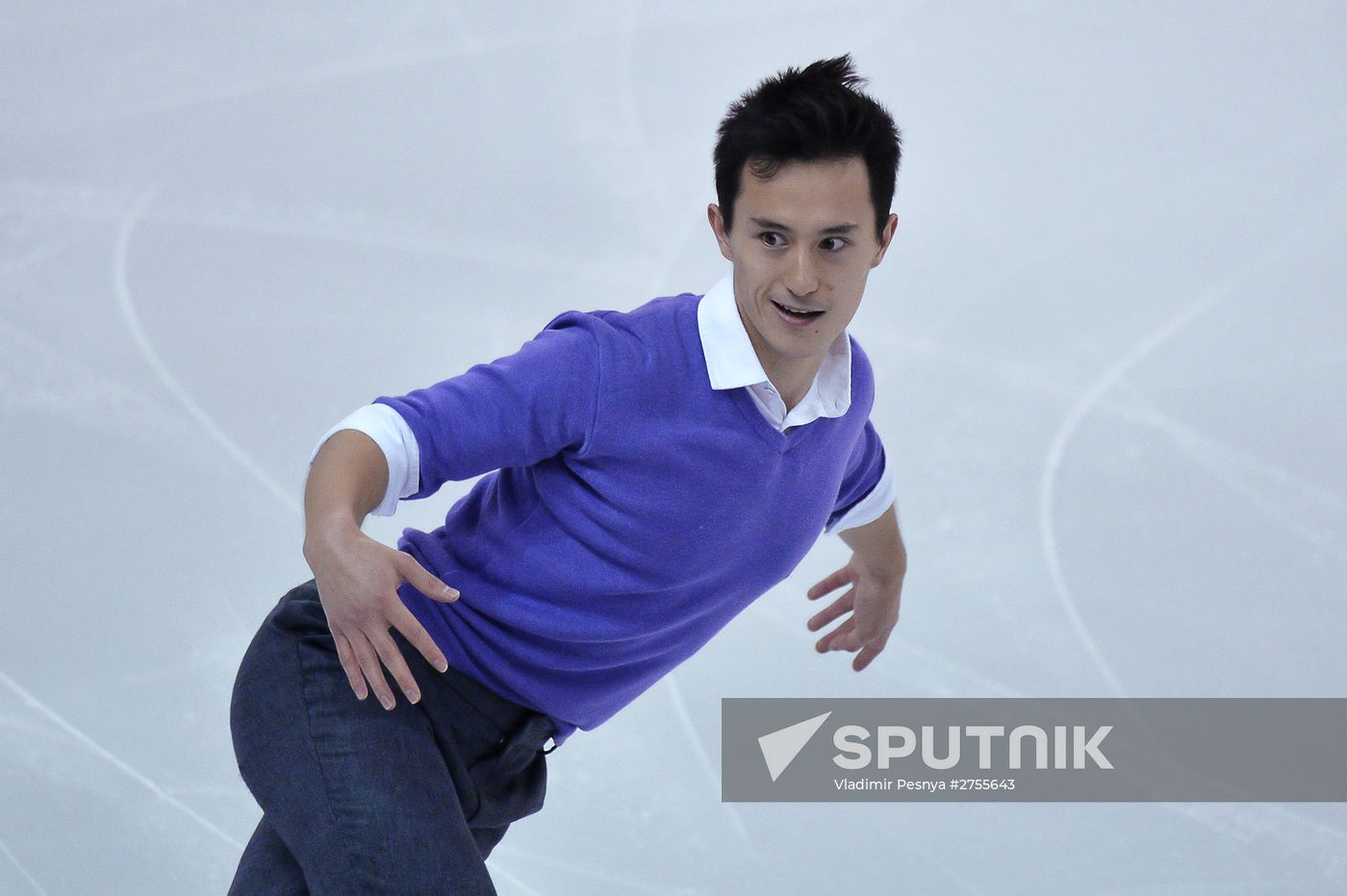 Figure skating. ISU Grand Prix Final. Men's singles. Short Program