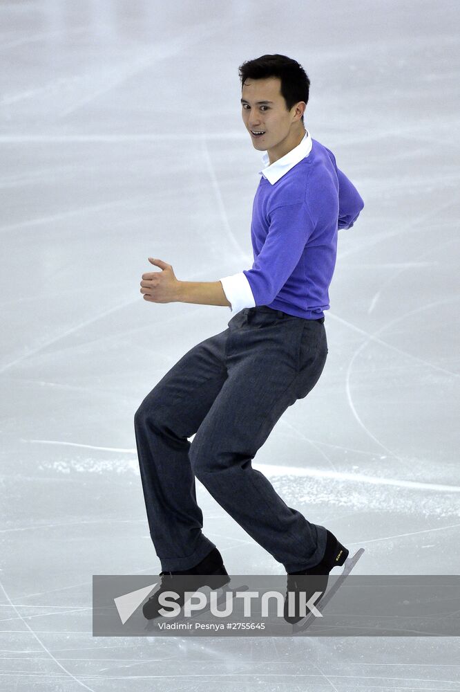 Figure skating. ISU Grand Prix Final. Men's singles. Short Program