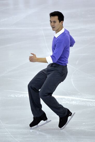 Figure skating. ISU Grand Prix Final. Men's singles. Short Program