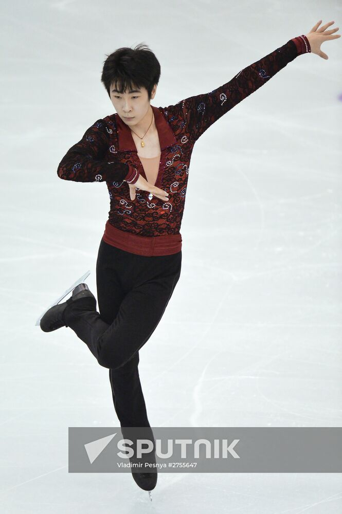 Figure skating. ISU Grand Prix Final. Men's singles. Short Program