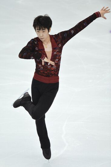 Figure skating. ISU Grand Prix Final. Men's singles. Short Program