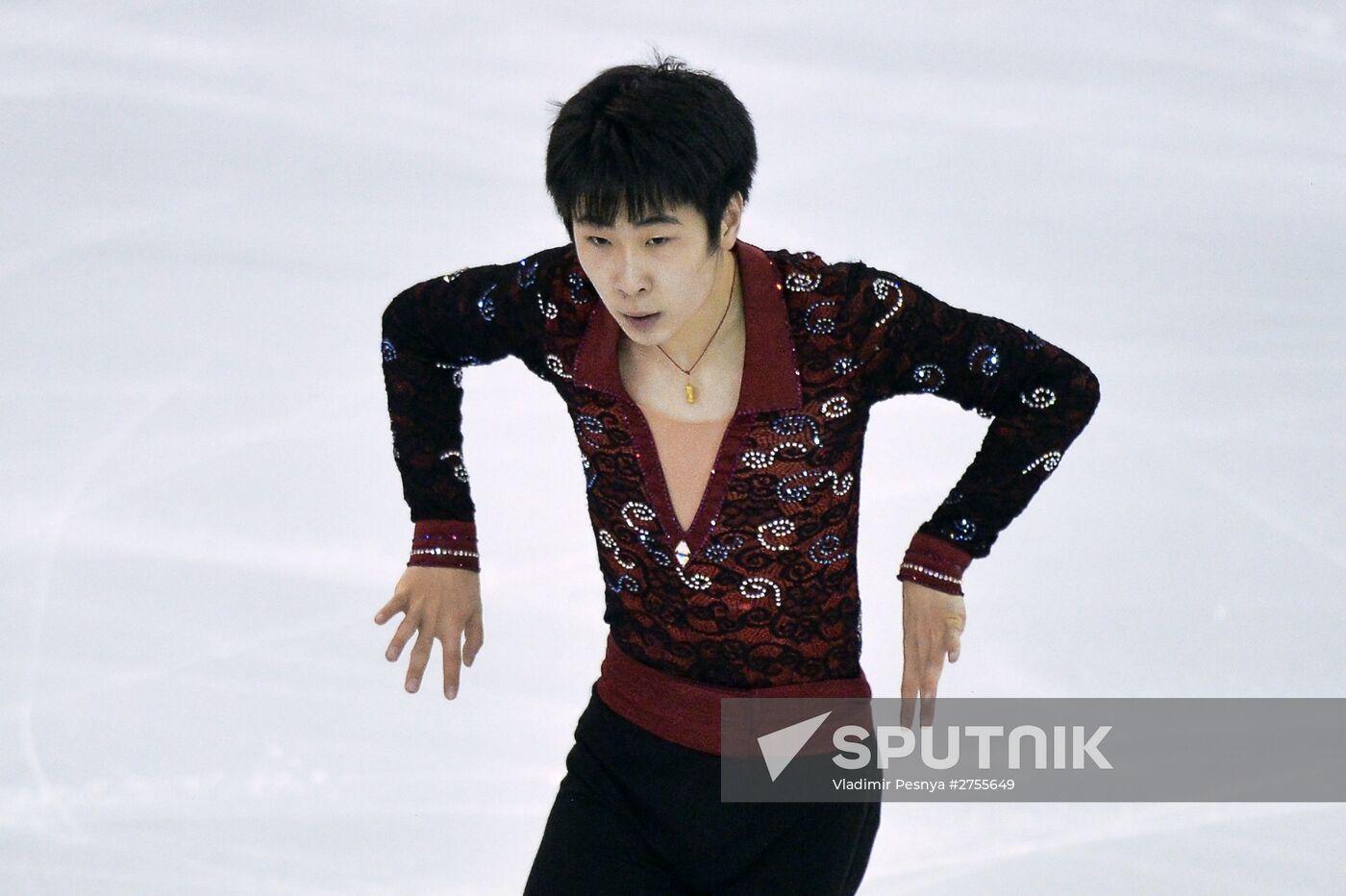 Figure skating. ISU Grand Prix Final. Men's singles. Short Program