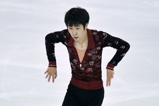 Figure skating. ISU Grand Prix Final. Men's singles. Short Program