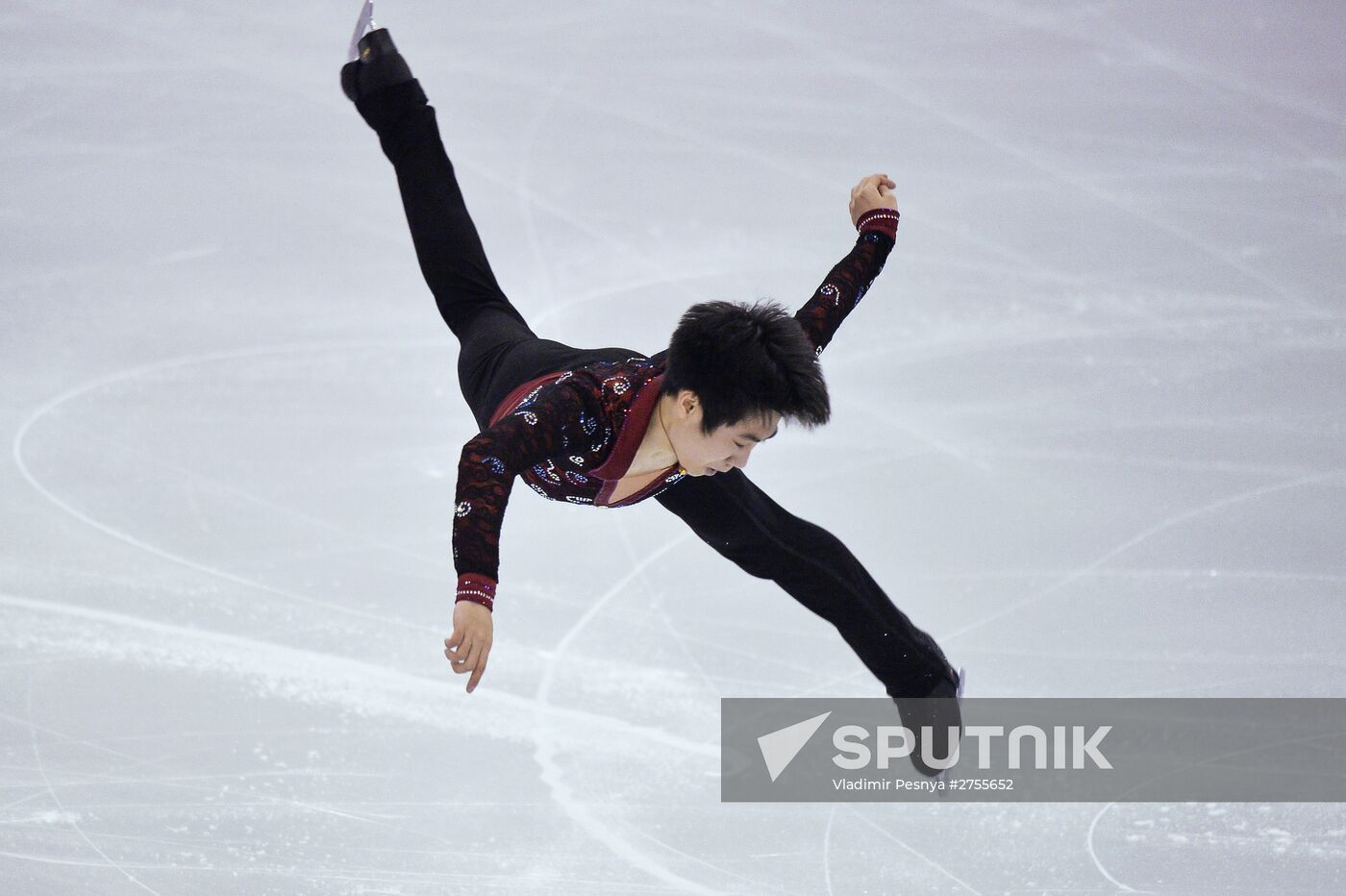 Figure skating. ISU Grand Prix Final. Men's singles. Short Program