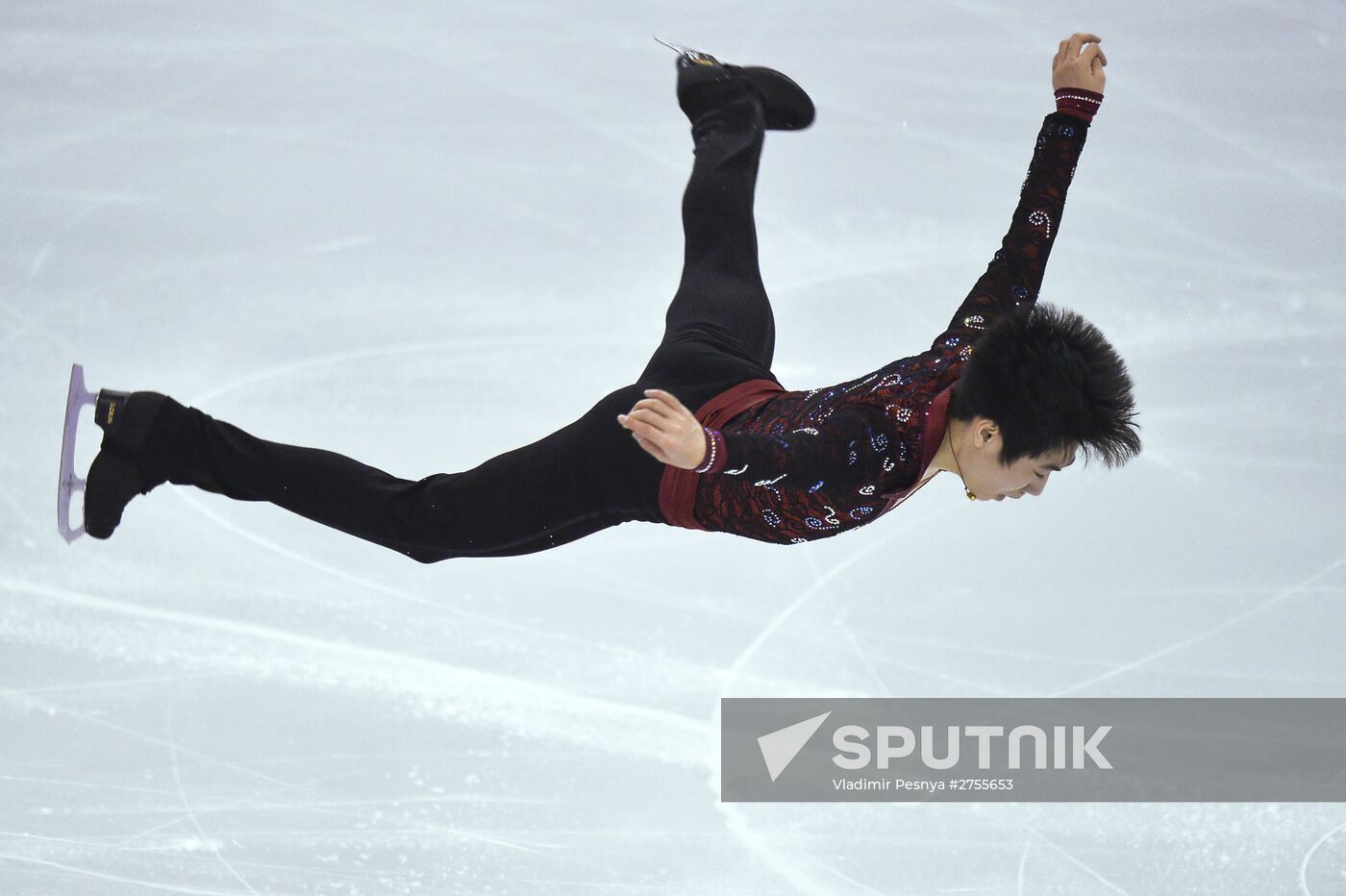 Figure skating. ISU Grand Prix Final. Men's singles. Short Program
