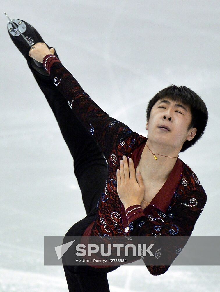 Figure skating. ISU Grand Prix Final. Men's singles. Short Program