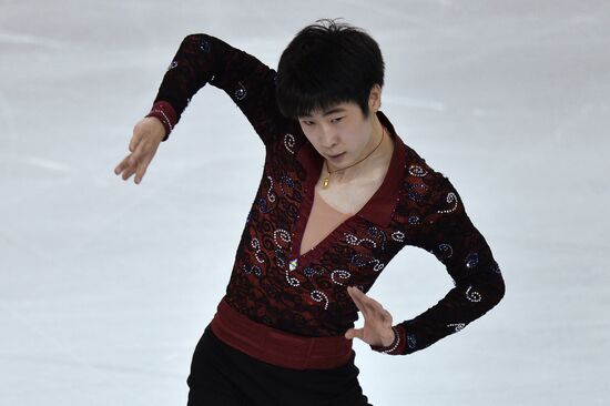 Figure skating. ISU Grand Prix Final. Men's singles. Short Program