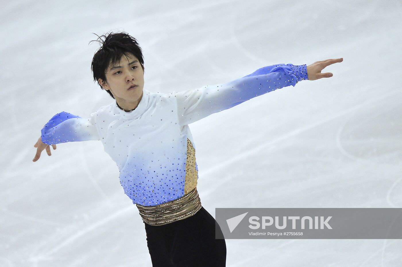 Figure skating. ISU Grand Prix Final. Men's singles. Short Program