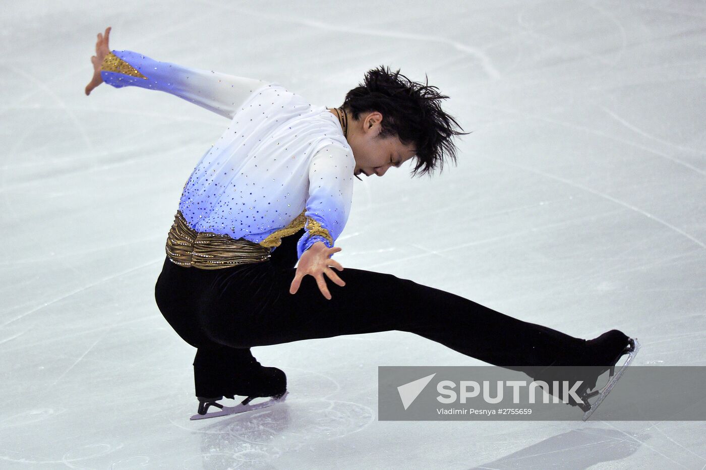 Figure skating. ISU Grand Prix Final. Men's singles. Short Program