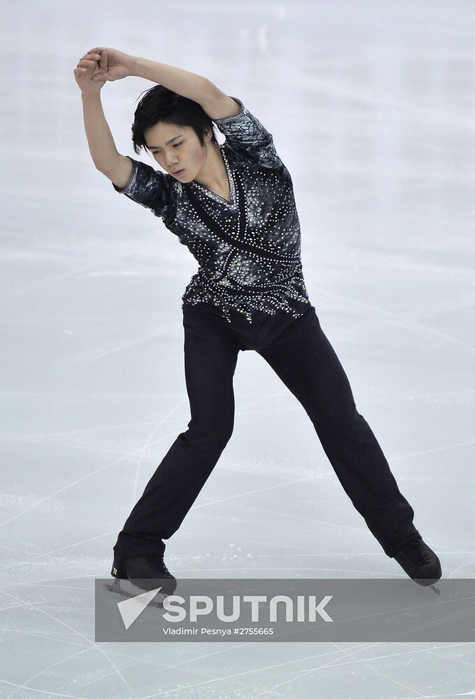 Figure skating. ISU Grand Prix Final. Men's singles. Short Program